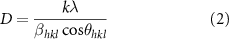 Equation (2)
