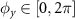 $\phi_{y} \in [0,2\pi]$