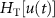 $H_\mathrm{T}[u(t)]$
