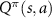 $Q^\pi(s,a)$