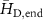 $\bar{H}_{\text{D},\text{end}}$