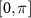$[0,\pi]$