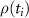 $\rho(t_i)$
