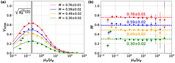 Optimizing the quantum interference between single photons and local ...