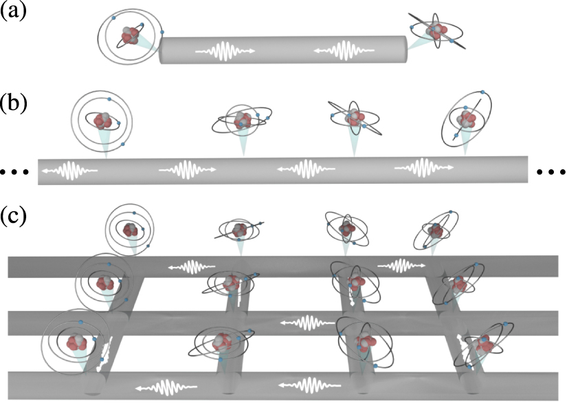 Time-delayed collective dynamics in waveguide QED and bosonic quantum ...