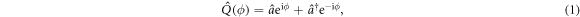 Equation (1)