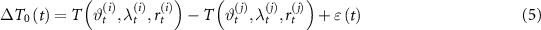 Equation (5)