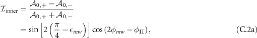 Equation (C.2a)