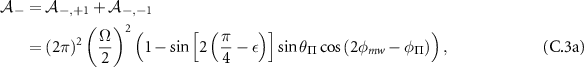 Equation (C.3a)