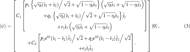 Equation (3)