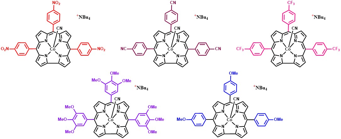 Corroles Electrochemical Properties of Mono- and Bis-CN Ligated Cobalt Corroles ...