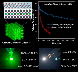 (Digital Presentation) Lead Halide Perovskite Quantum Dots for Mini ...