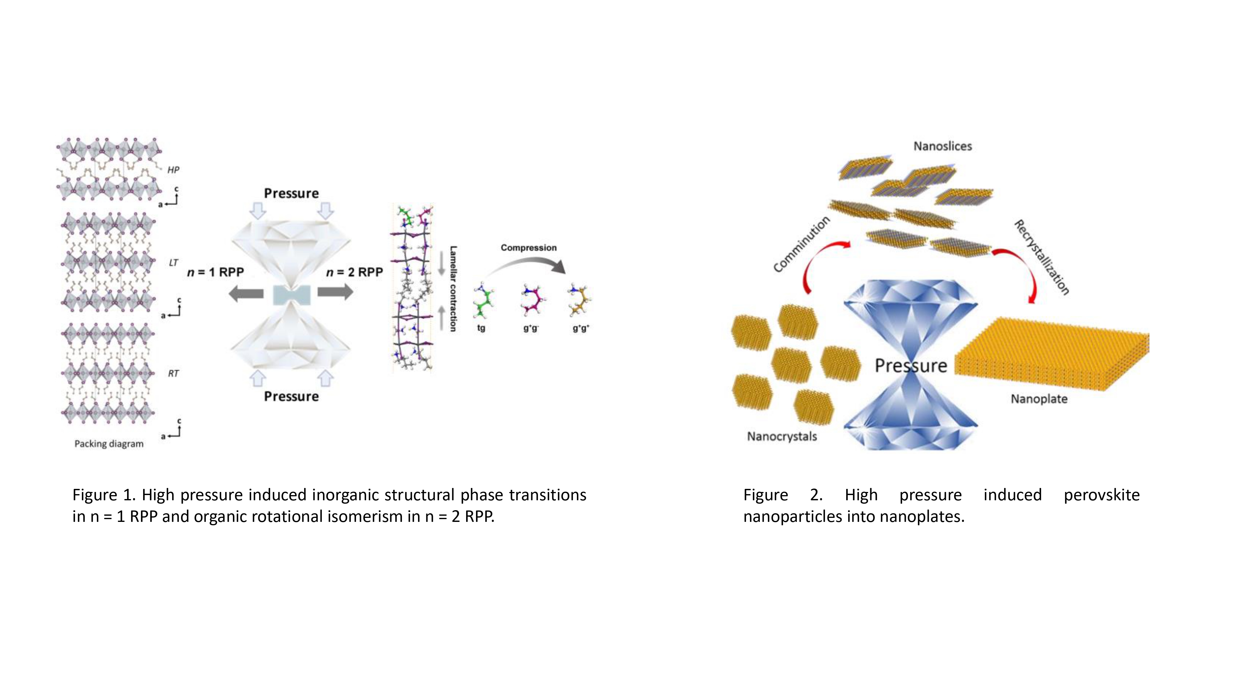 Distinct High-Pressure Responses of Halide Perovskites from Bulk to Low ...