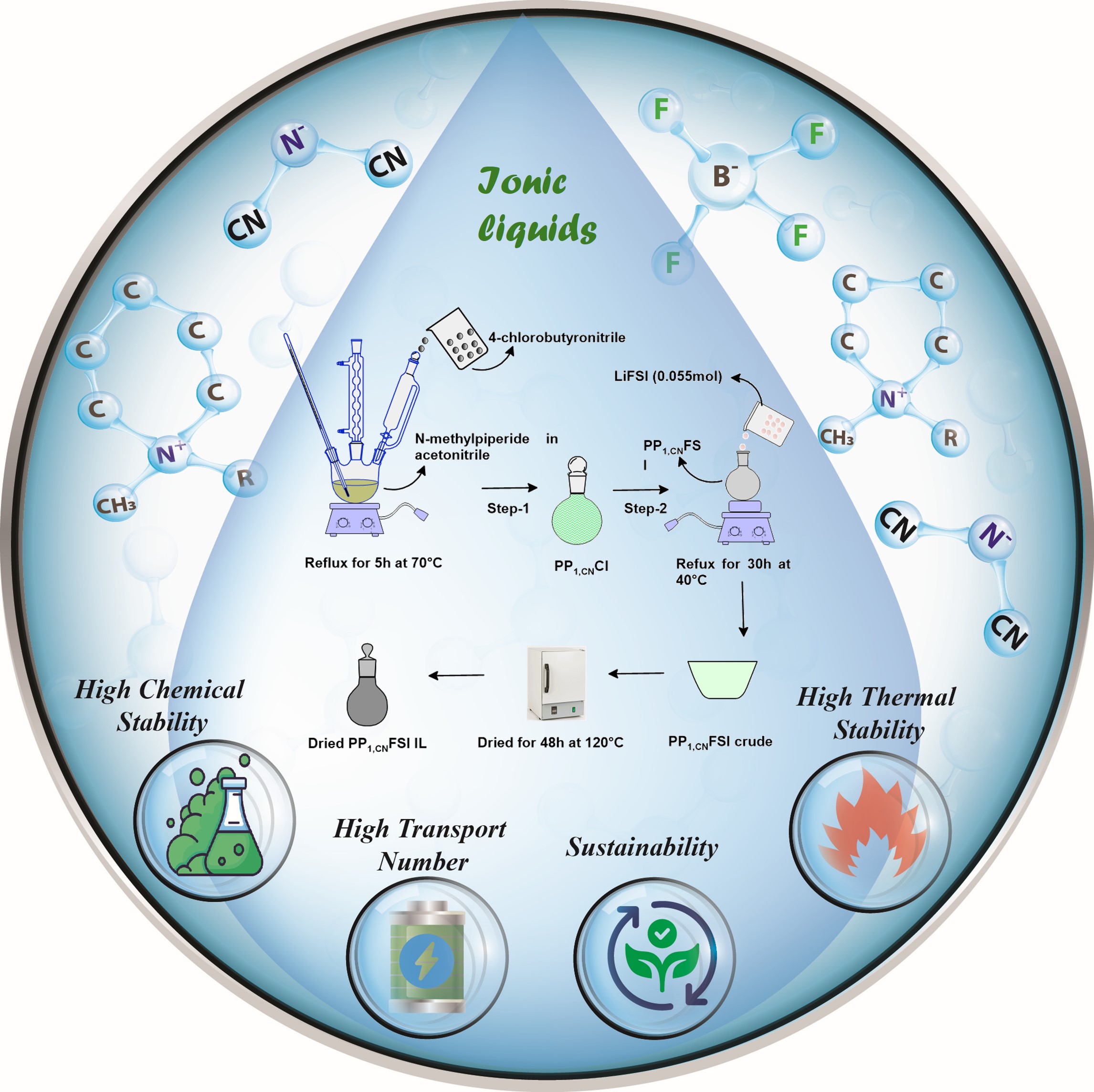 Beyond Organic Electrolytes: A Comprehensive Analysis of Ionic Liquids ...
