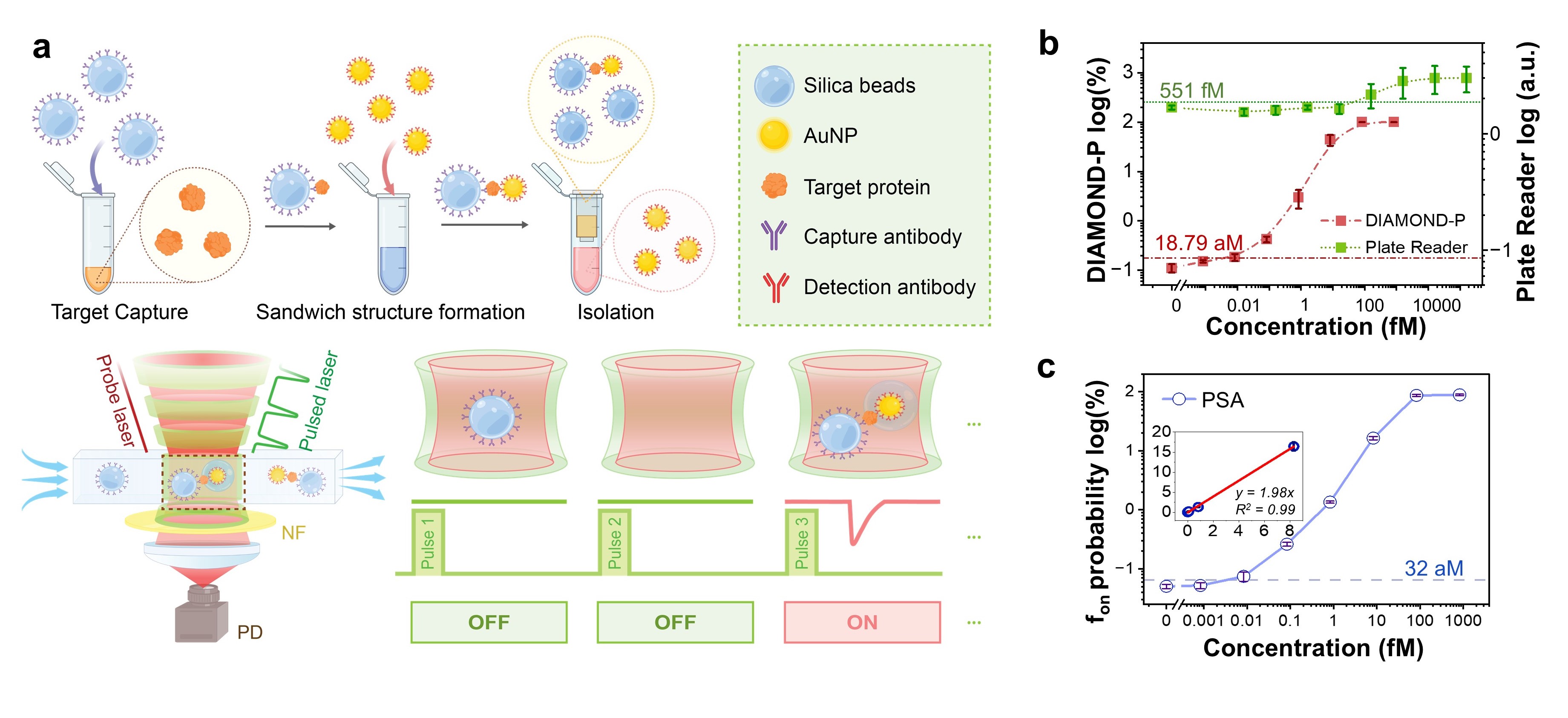 (Invited) Enzyme- and Compartment-Free Attomolar Protein Detection by ...