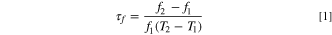 Equation (1)
