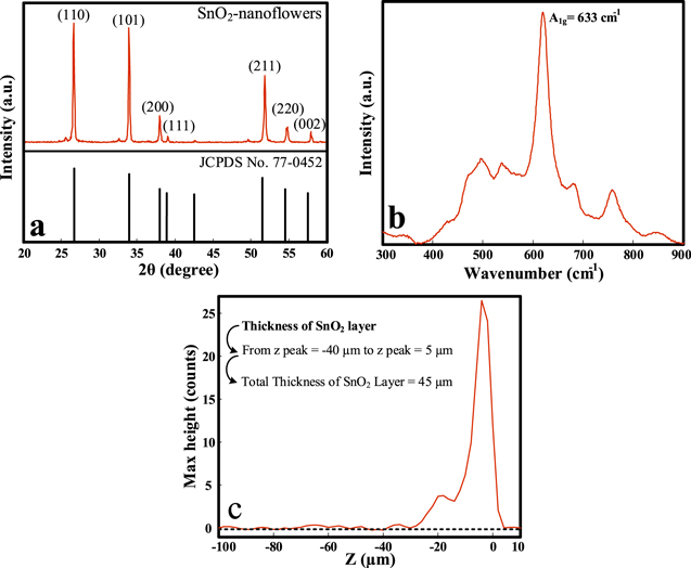 Highly Sensitive Isopropanol Gas Sensor based on SnO2 Nano-Flowers on ...