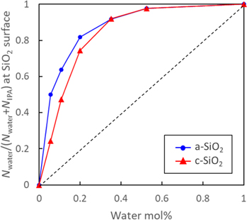 Amorphous SiO2 Surface Irregularities and their Influence on Liquid ...
