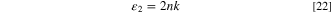 Equation (22)