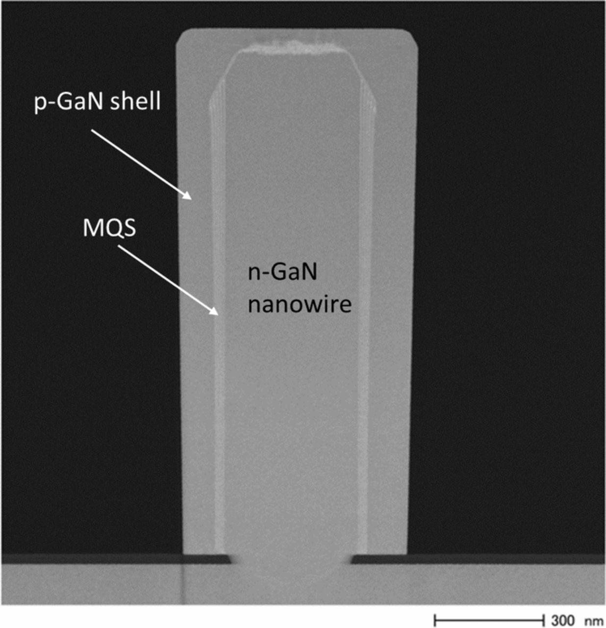 Growth and Characterization of Core-Shell Structures Consisting of GaN ...