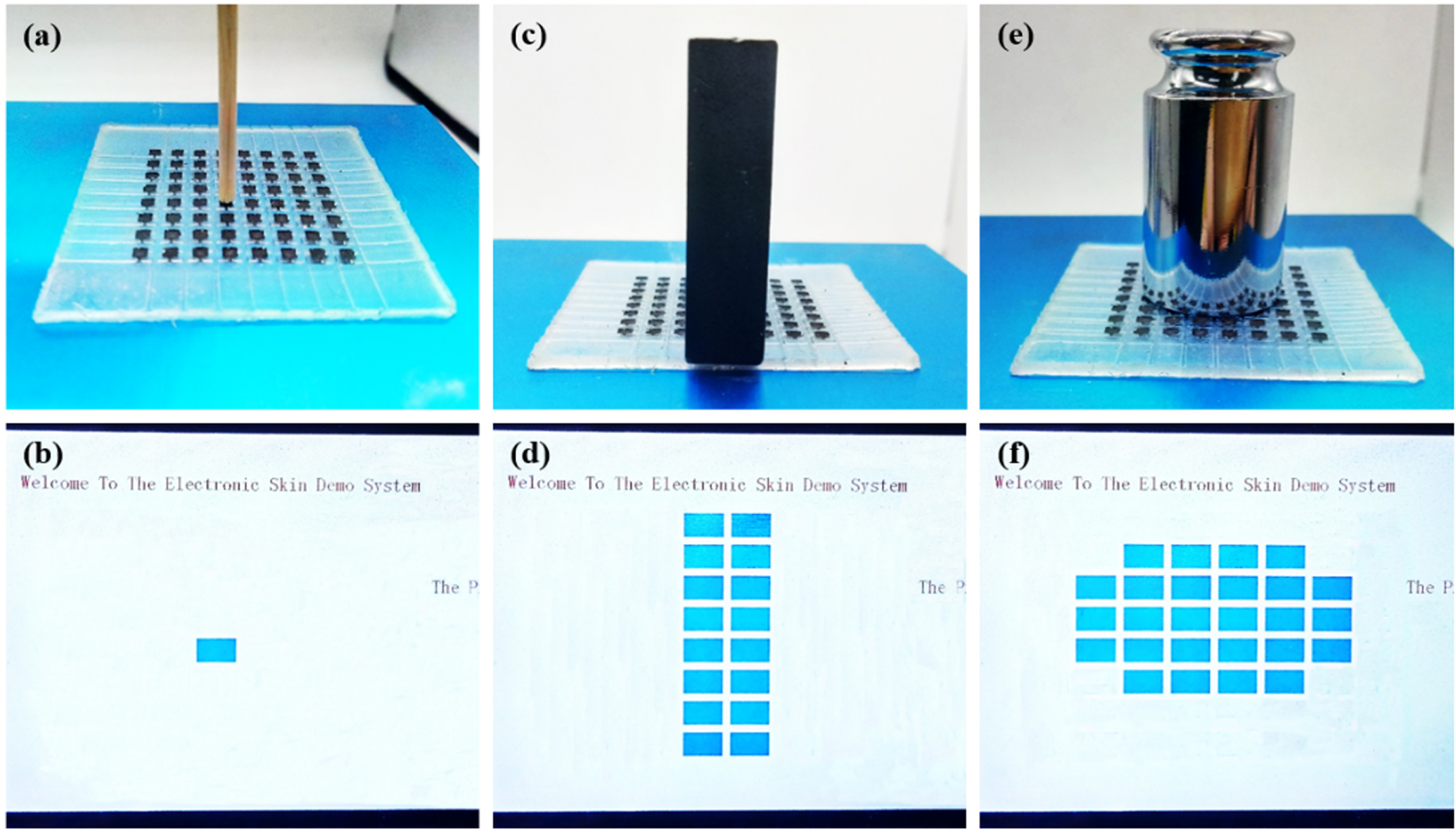 Direct-Write Fabrication of Flexible Array Pressure Sensor for ...
