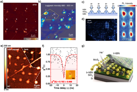 One (photon), two(-dimensional crystals), a lot (of