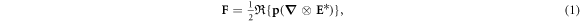 Equation (1)