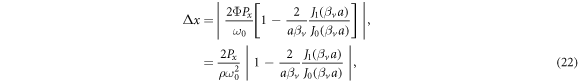 Equation (22)