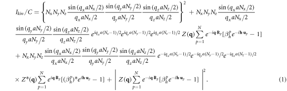 Equation (1)