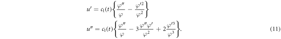 Equation (11)