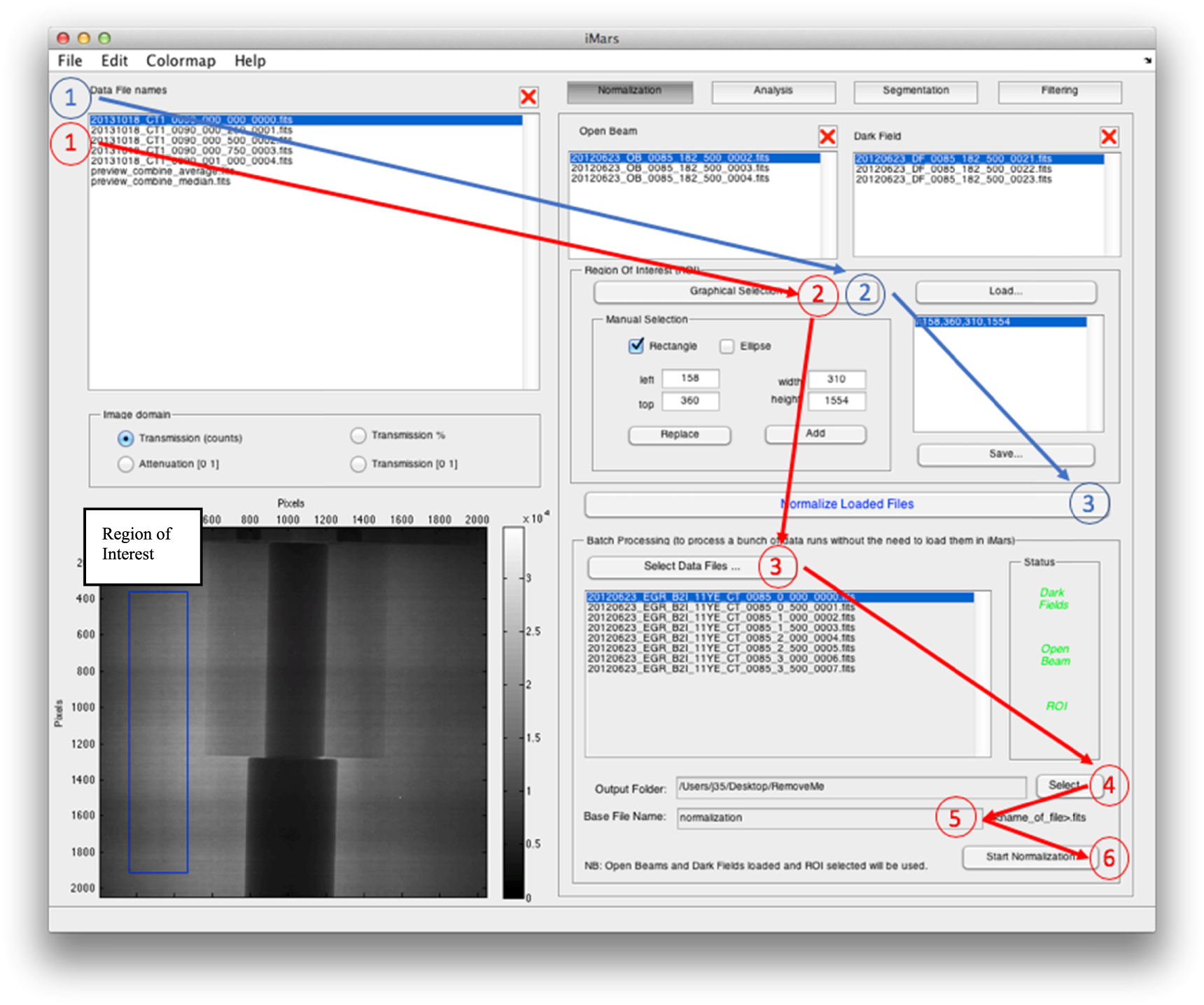 Neutron imaging analysis using jupyter Python notebook - IOPscience