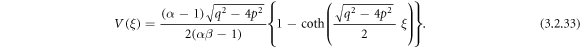 Equation (3.2.33)