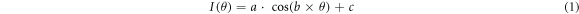 Equation (1)