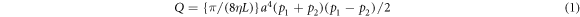 Equation (1)