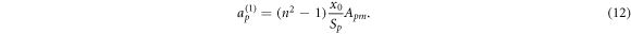 Equation (12)