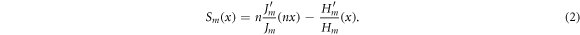 Equation (2)