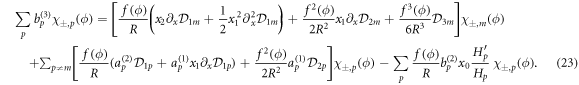 Equation (23)