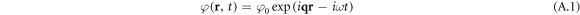 Equation (A.1)