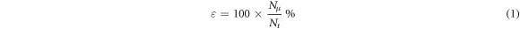Equation (1)