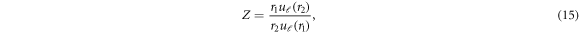 Equation (15)