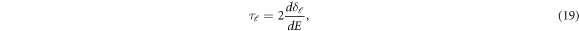 Equation (19)