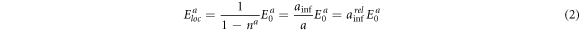 Equation (2)