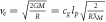 ${v}_{e}=\sqrt{\tfrac{2{GM}}{R}}={c}_{g}{l}_{p}\sqrt{\tfrac{2}{R{\bar{\lambda }}_{M}}}$