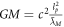 ${GM}={c}^{2}\tfrac{{l}_{p}^{2}}{{\bar{\lambda }}_{M}}$