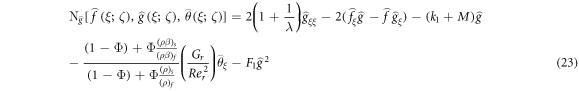 Equation (23)