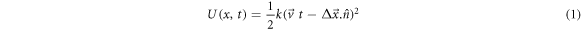 Equation (1)