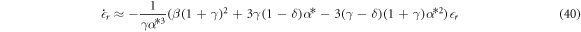 Equation (40)
