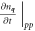 ${\left.\tfrac{\partial {n}_{{\boldsymbol{q}}}}{\partial t}\right|}_{{pp}}$