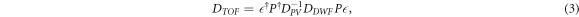 Equation (3)