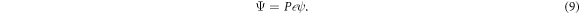Equation (9)